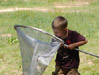 Dan with insect net